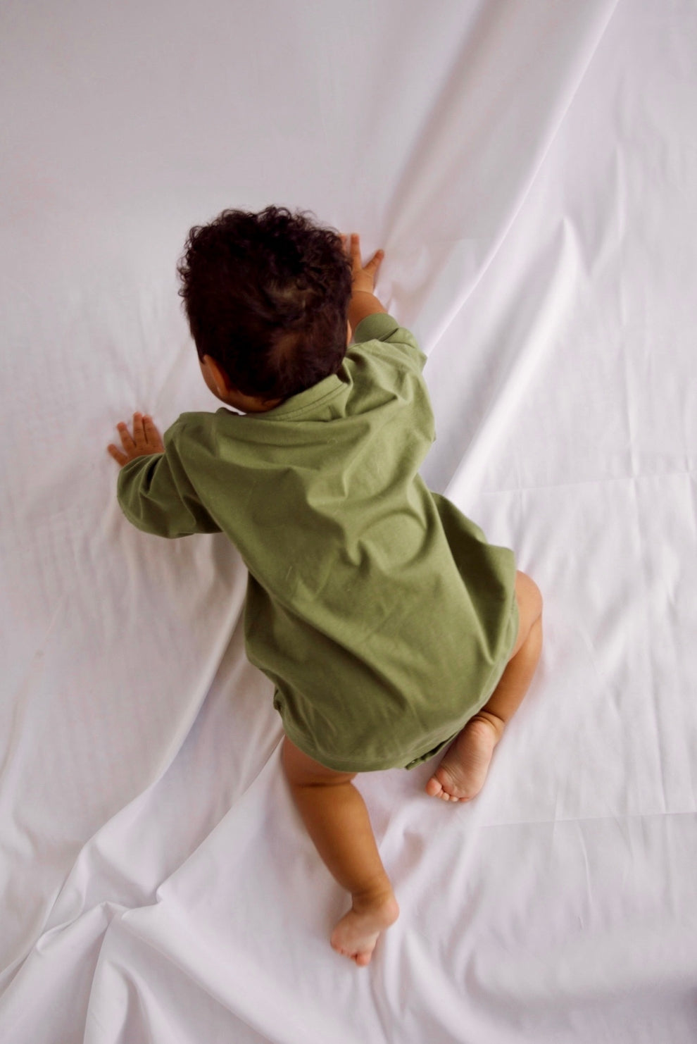 Harley Pocket Romper in Loden Green