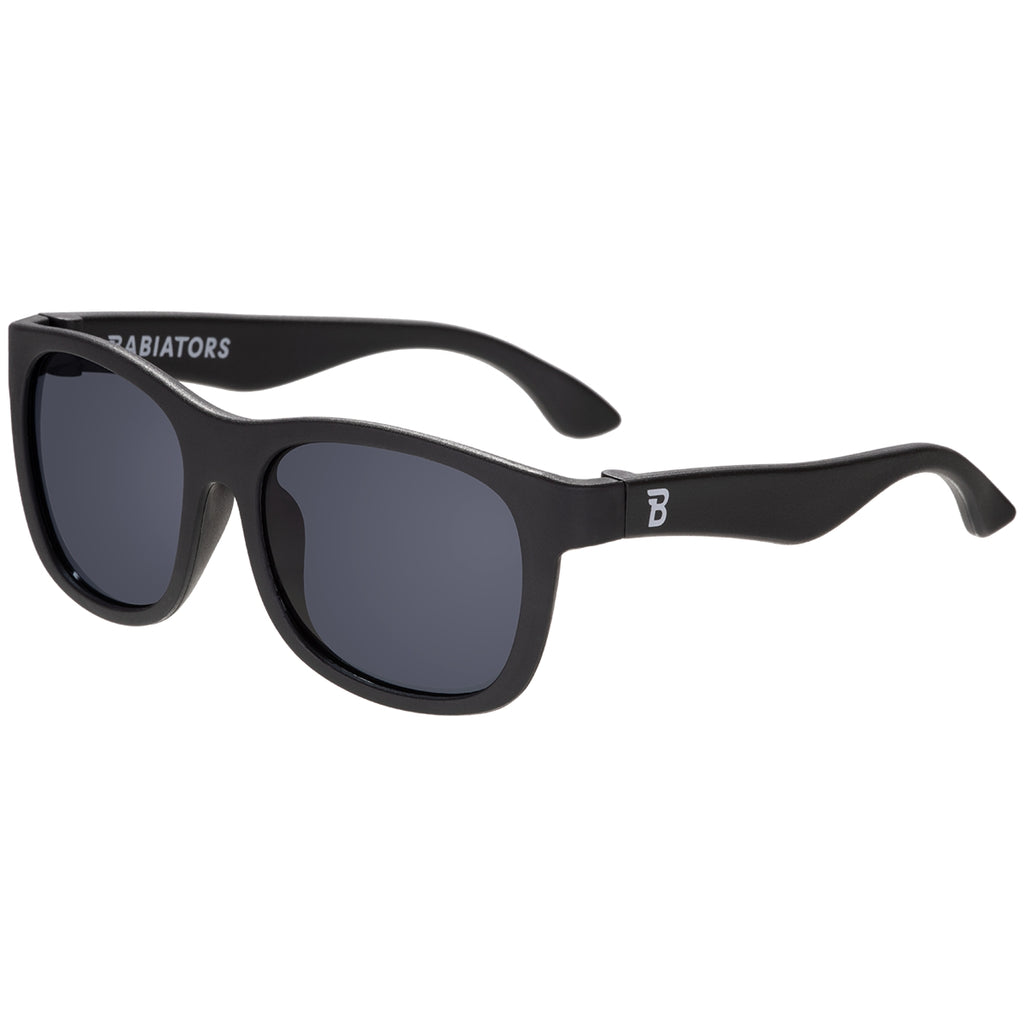 Baby and Kids Jet Black Navigator Sunglasses