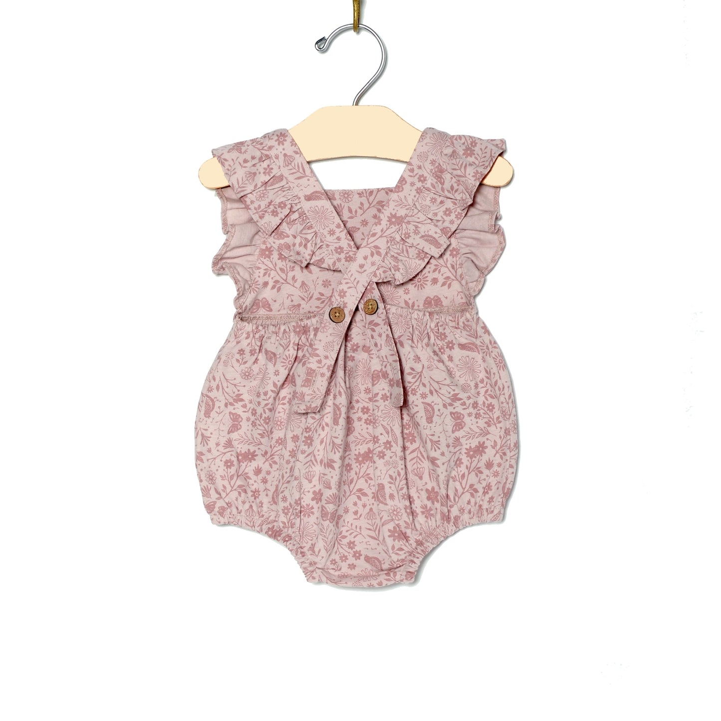 Overall Flutter Romper
