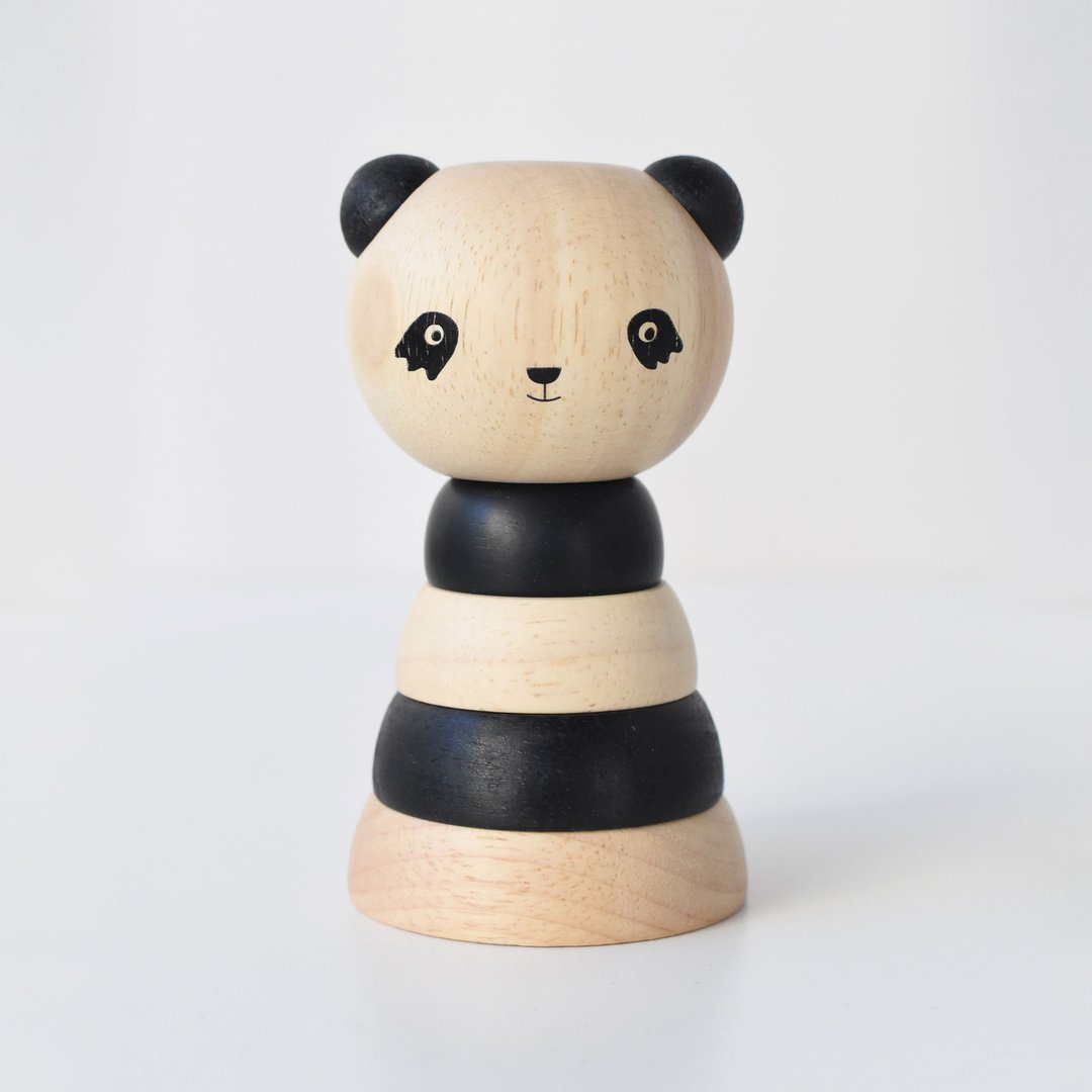 Wooden Ring Stacker