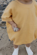 Ezra Romper in Yellow