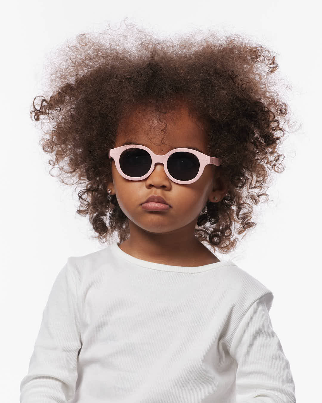 Baby Sunglasses in Pastel Pink