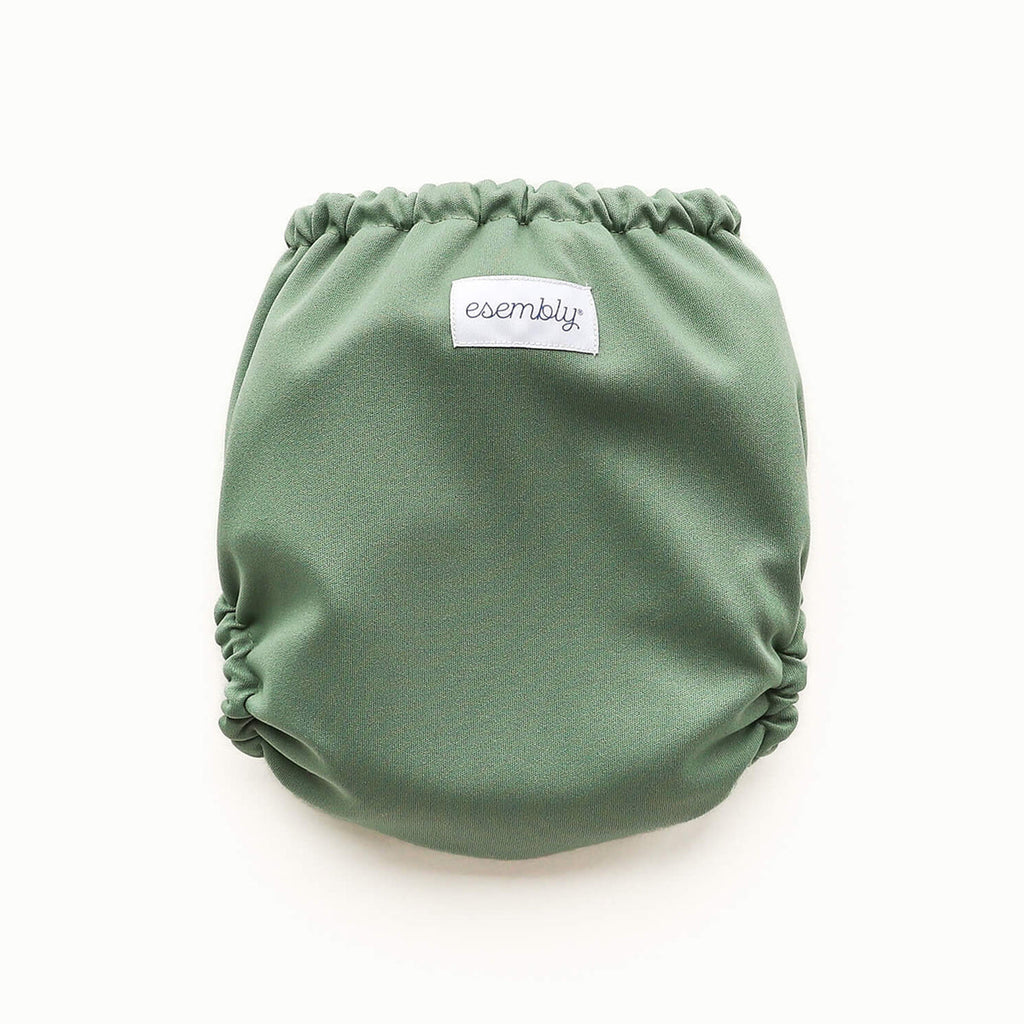 Waterproof Outer (+ Swim Diaper) - Aloe