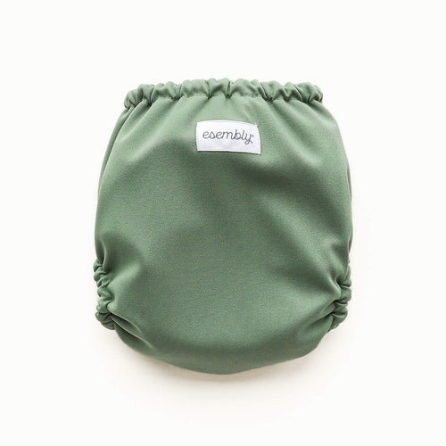 Waterproof Outer (+ Swim Diaper) - Aloe