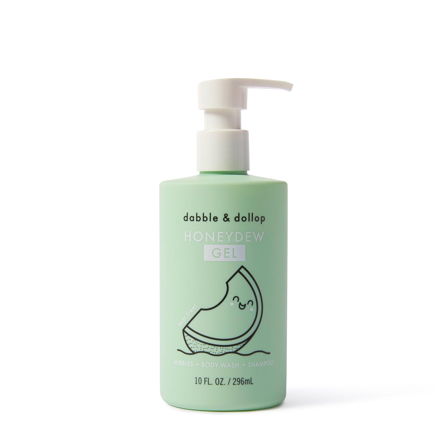 All-Natural Honeydew Shampoo, Body Wash & Bubbles