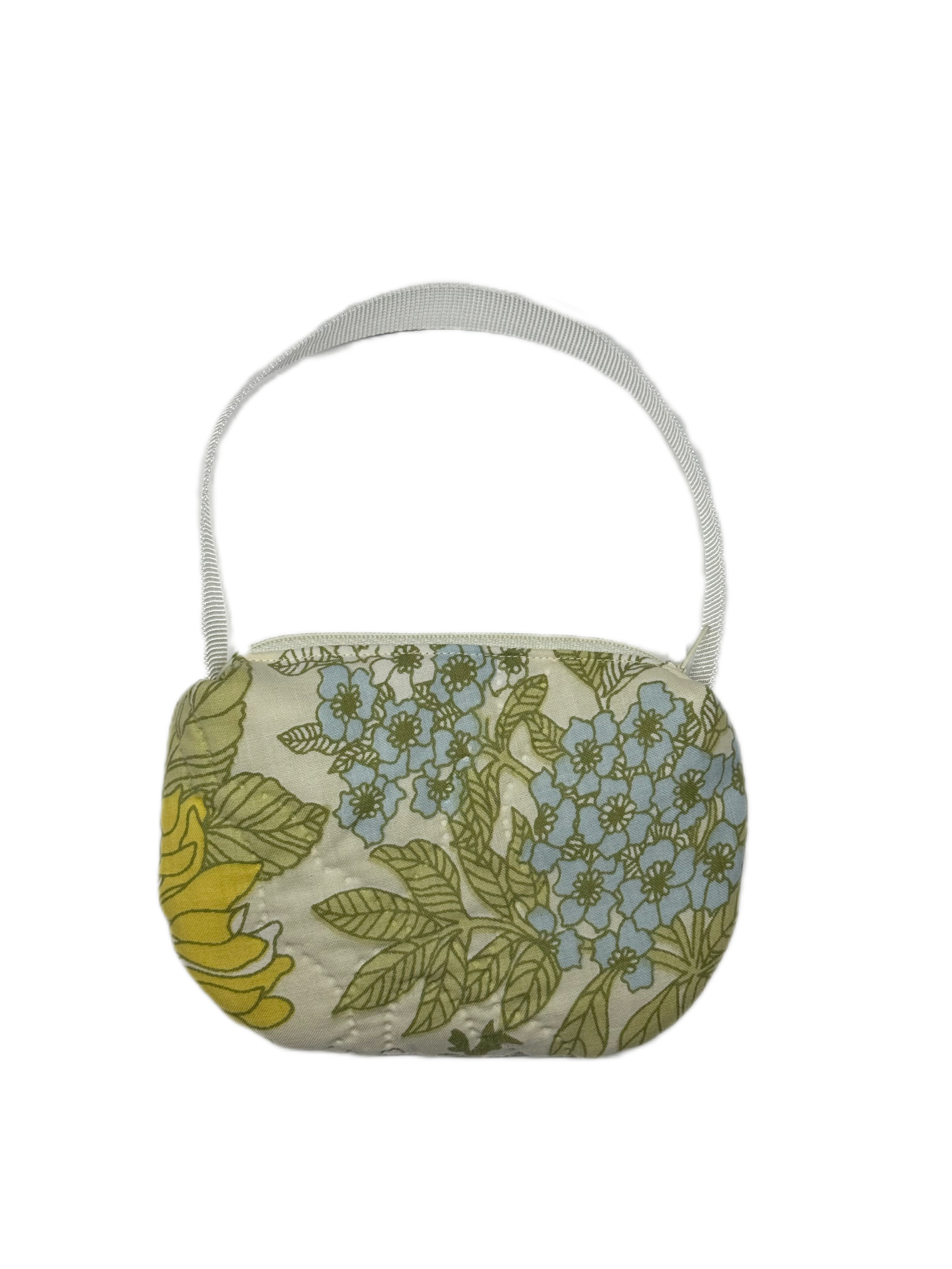 Pastel Floral Teeny Tiny Upcycled Purse