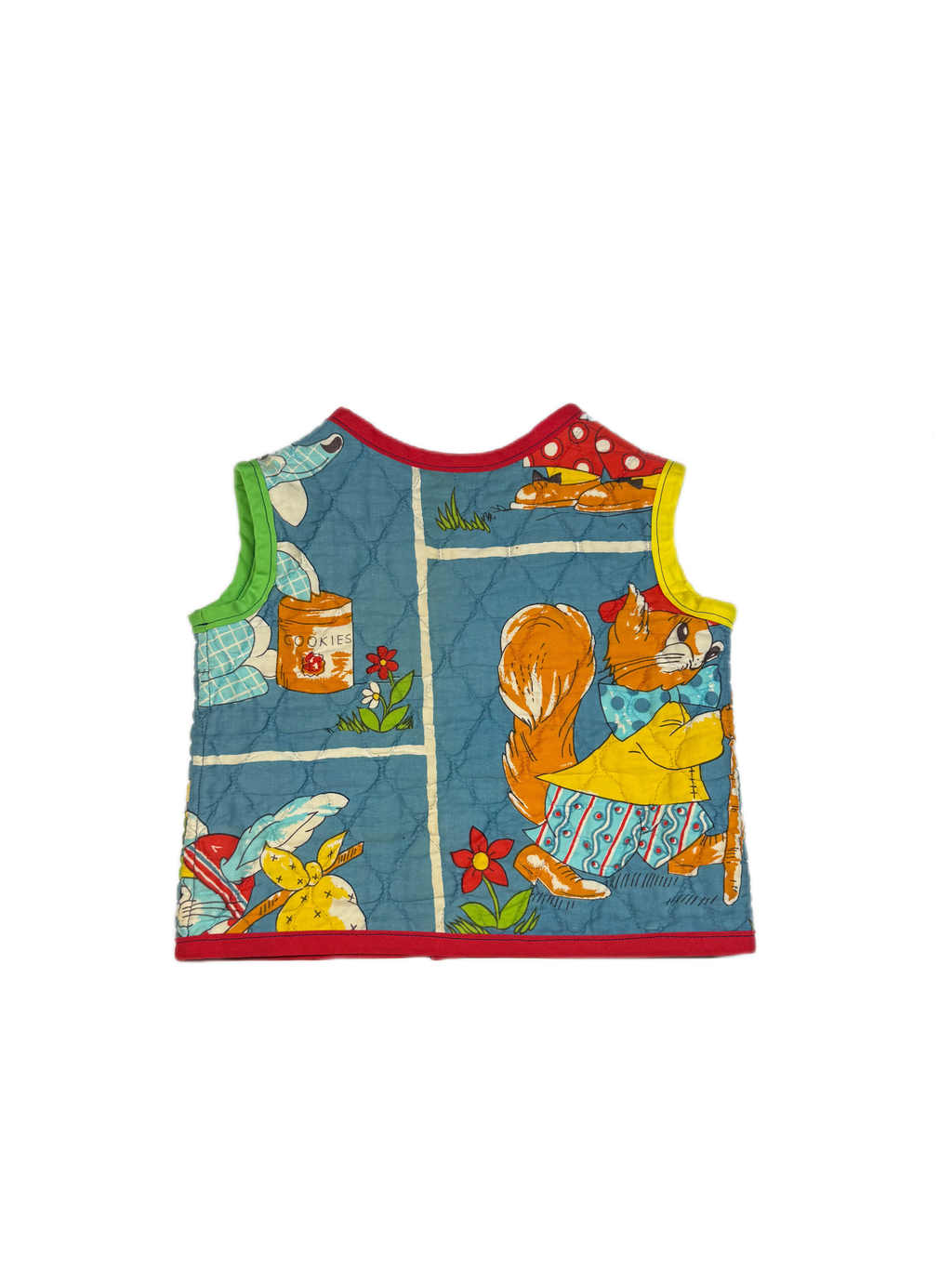 Musical Animals Upcyled Vest (3T)