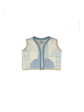 Moody Blues Upcyled Vest (1-2 yr)