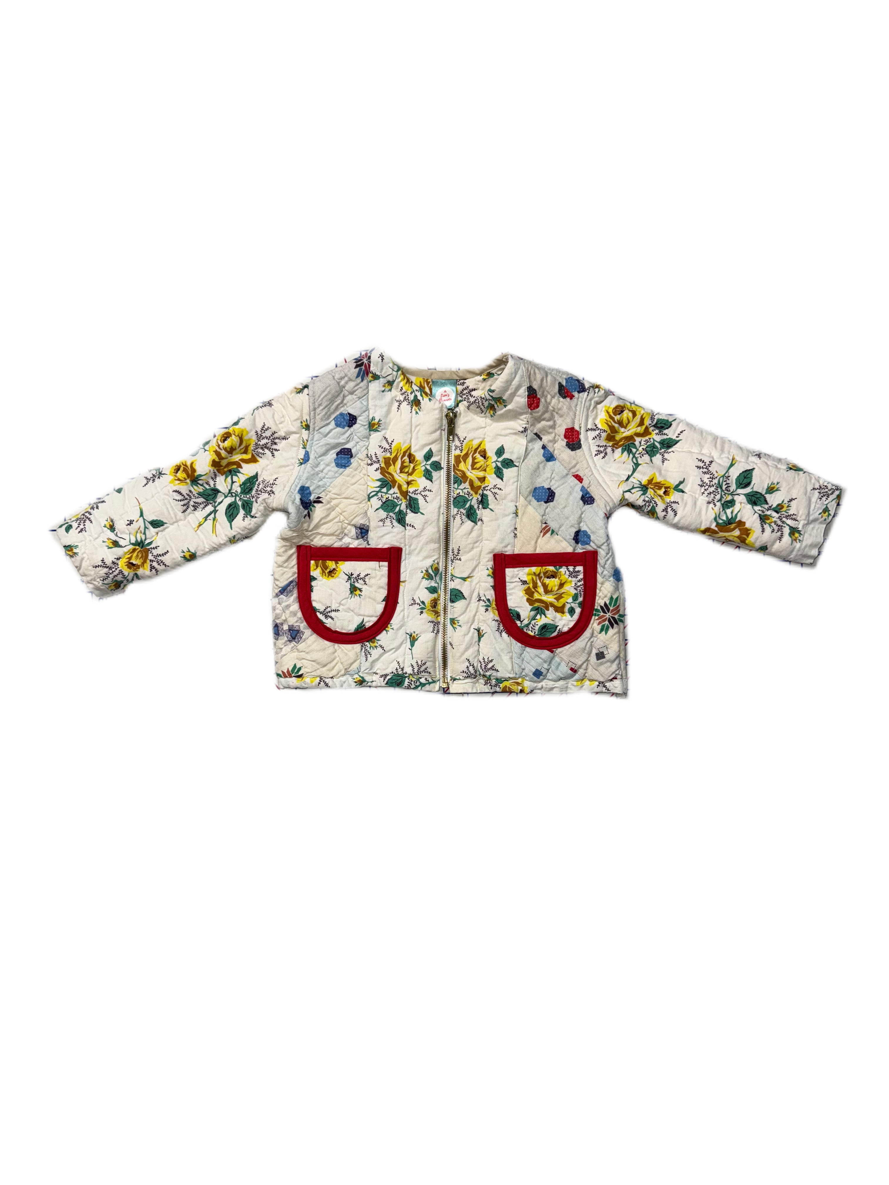Primary Floral Upcyled Jacket (3T)