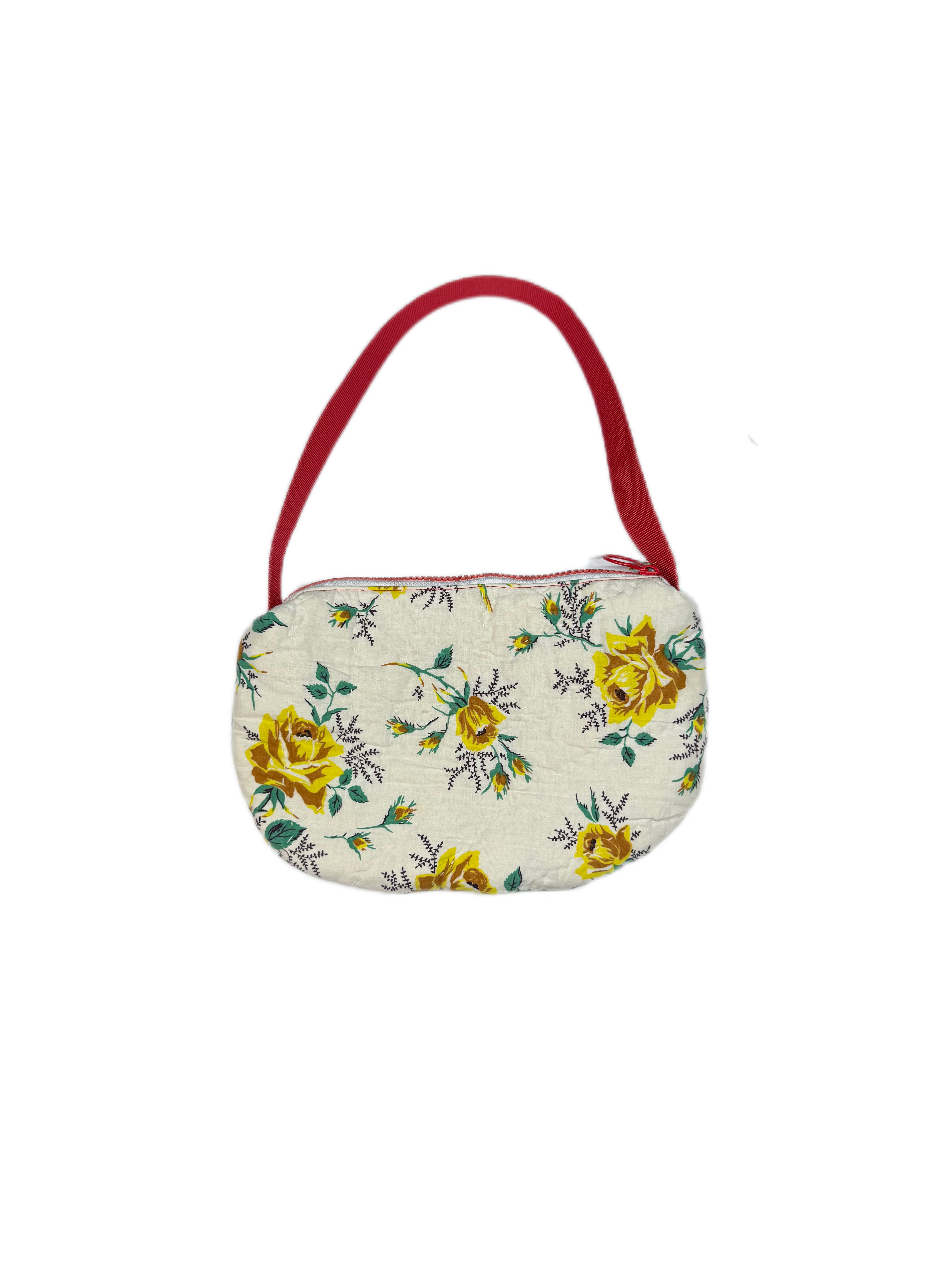 Primary Floral Upcycled Purse