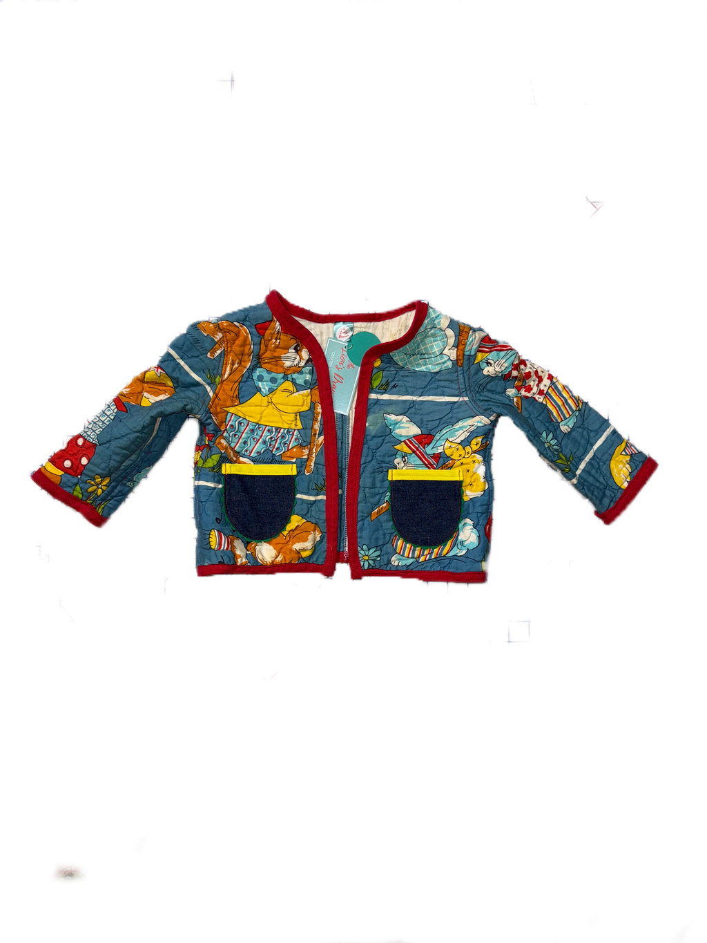 Musical Animals Upcyled Jacket (4T)