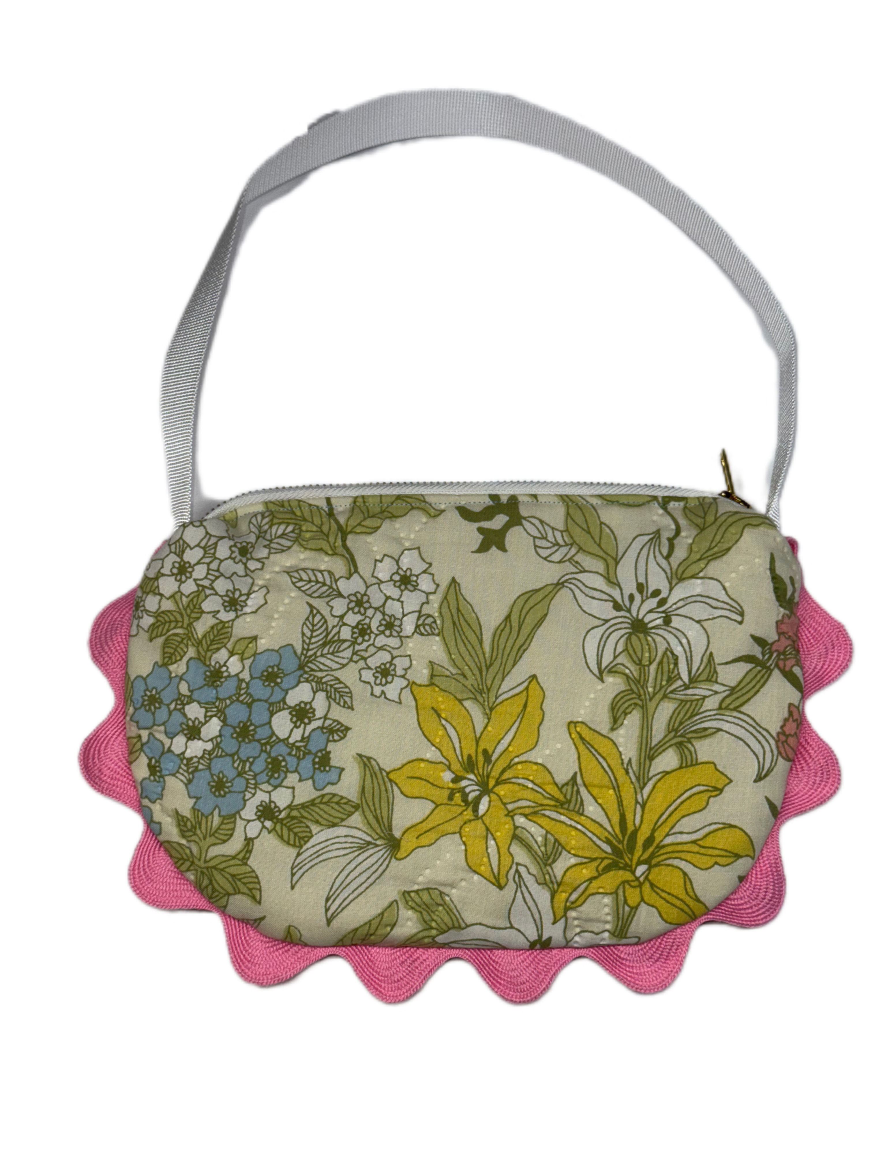 Pastel Floral Upcycled Purse