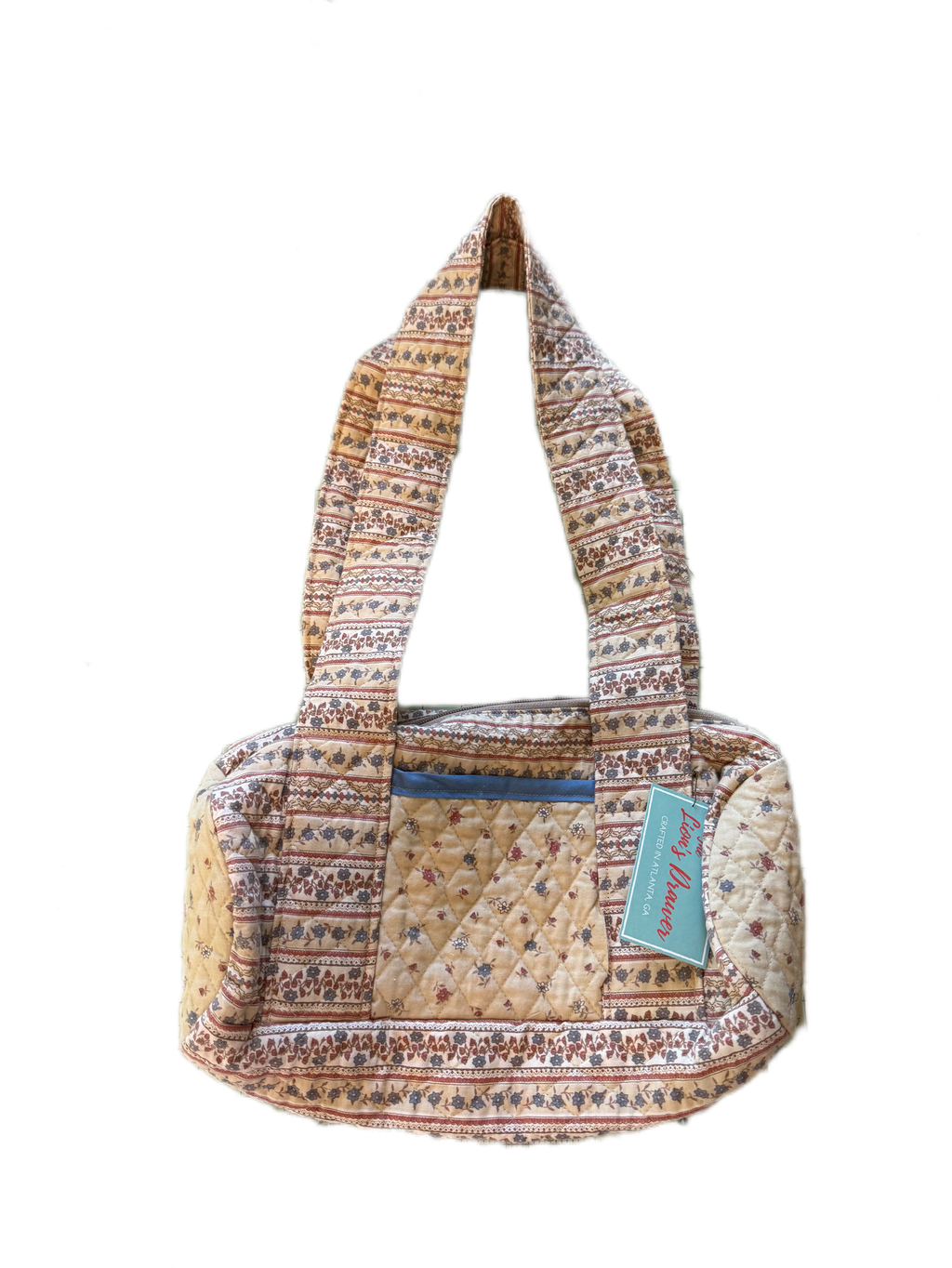 Mocha Ditzy Duffle Bag