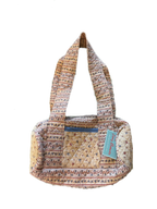 Mocha Ditzy Duffle Bag