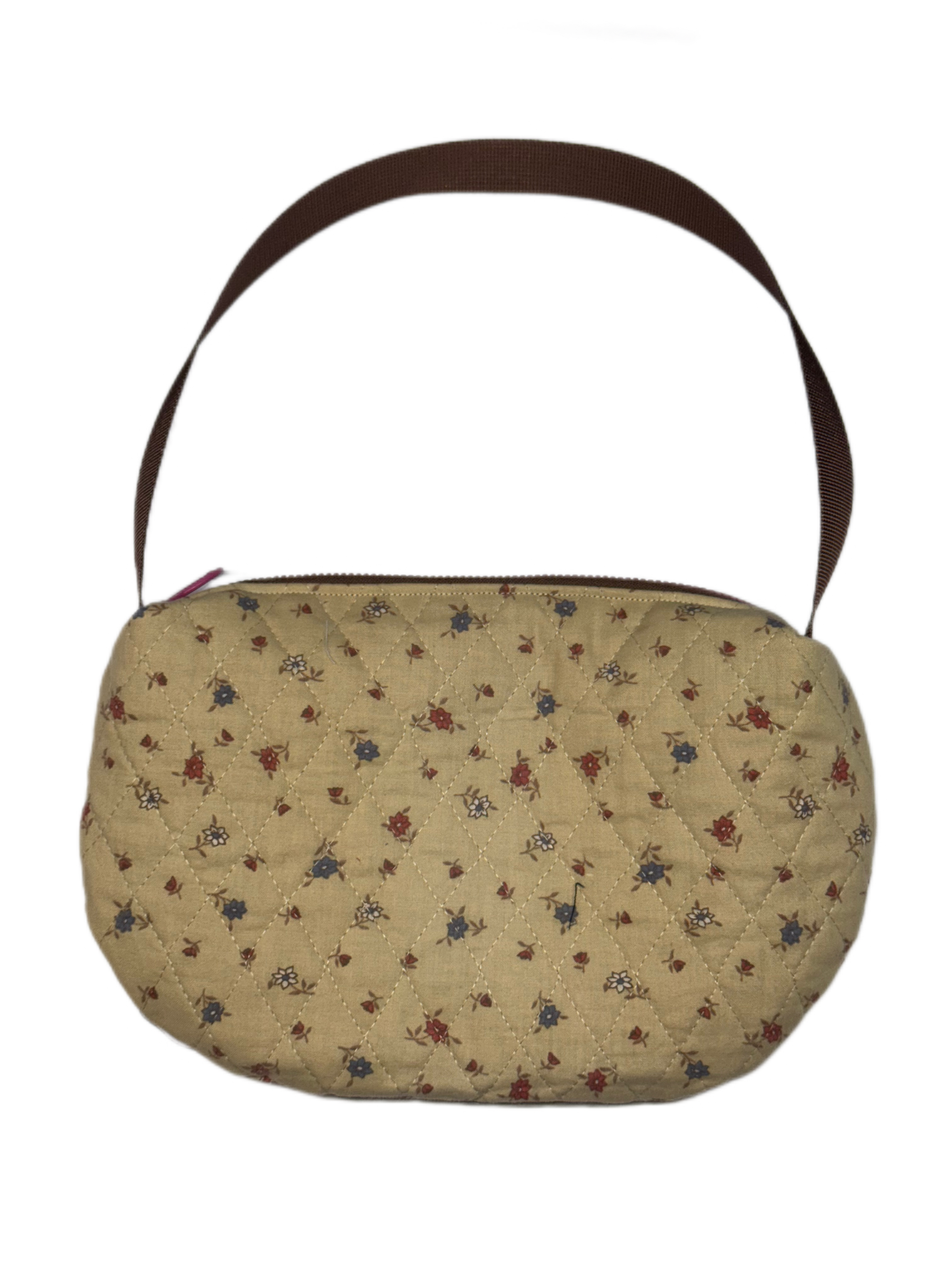 Mocha Ditzy Upcycled Purse